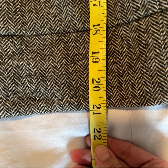 J. Crew Wool Tweed Ruffle Neck Blazer - Picture 6 of 10